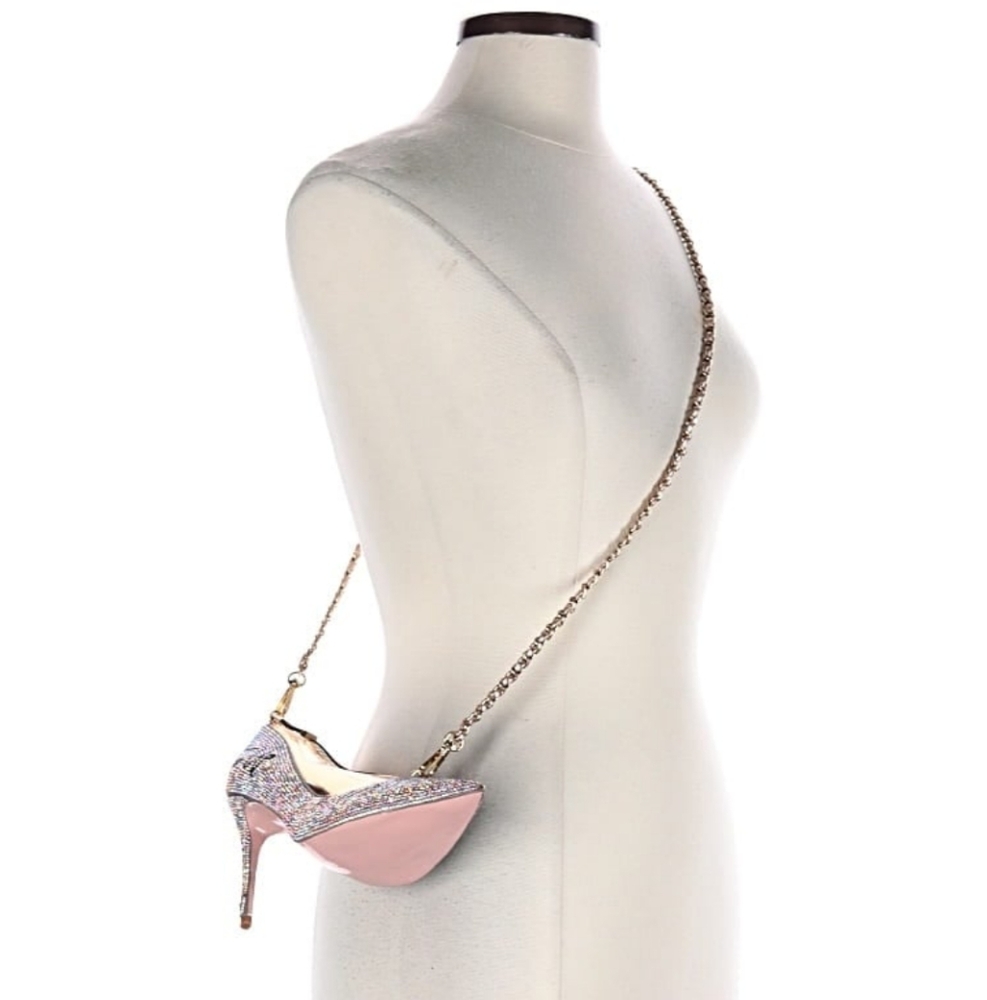 Stessyrazzle High Heel Crossbody Bag. New With Tags.